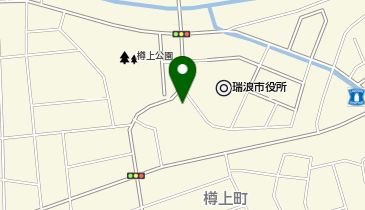 瑞浪市役所西分庁舎2Fの地図画像