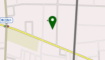 春江西コミュニティセンターの地図画像