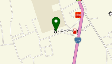 ハローワーク羽咋の地図画像