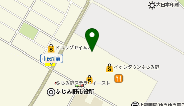 namcoイオンタウンふじみ野店の地図画像