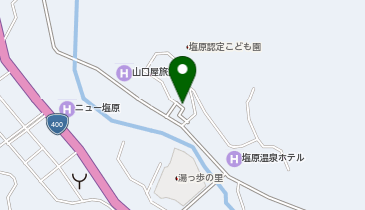 塩原温泉旅館協同組合(街道沿い)の地図画像