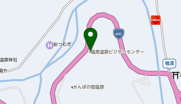 塩原温泉ビジターセンター(外周)の地図画像