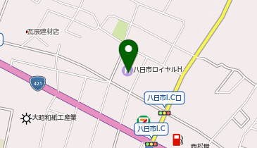 八日市ロイヤルホテル4の地図画像