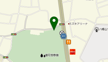 蘆花恒春園 駐車場の地図画像