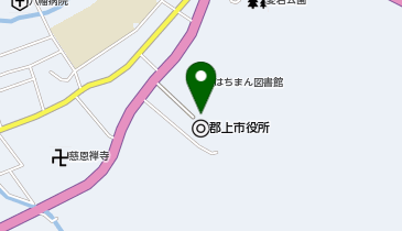 郡上市役所八幡庁舎 1Fの地図画像