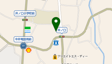 井ノ口公民館の地図画像