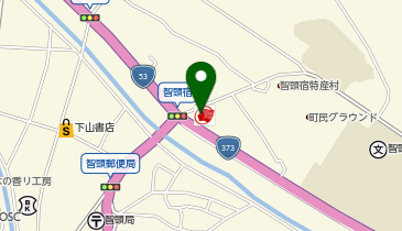 智頭石油 出光 クワトロSSの地図画像