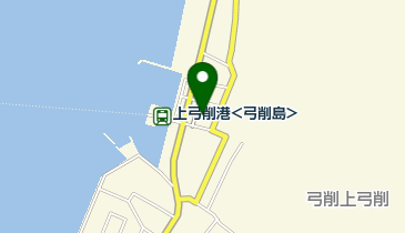 上弓削港の地図画像