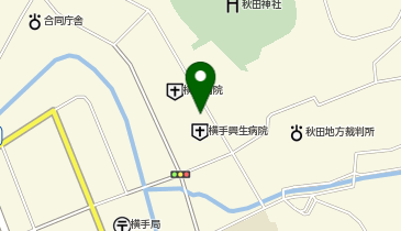 横手興生病院の地図画像