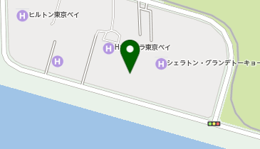 namcoシェラトントーキョーベイ店111の地図画像