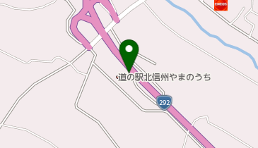 道の駅 北信州 やまのうちの地図画像