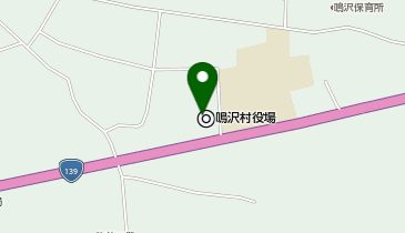 鳴沢村役場の地図画像