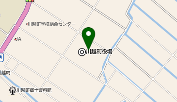 川越町役場の地図画像