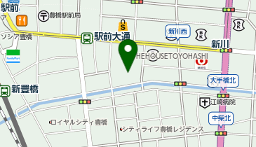 豊橋市まちなか広場AP1の地図画像