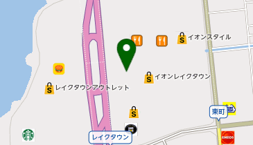 VS PARKイオンレイクタウンmori店の地図画像