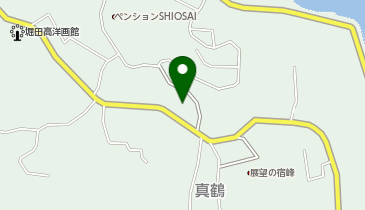 民宿 青い空の地図画像