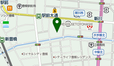 豊橋市まちなか広場AP2の地図画像