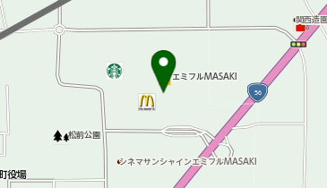 namcoエミフルMASAKI店31の地図画像
