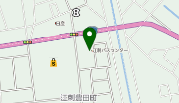 江刺ターミナルプラザの地図画像