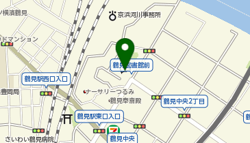 横浜市鶴見図書館 (3階AP2)の地図画像