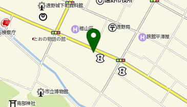 こども本の森遠野の地図画像