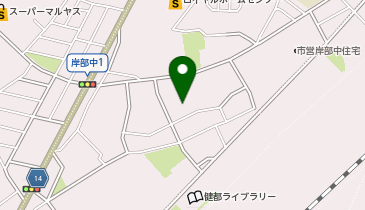 吹田市交流活動館の地図画像