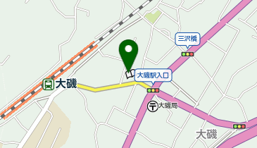 大磯町立図書館の地図画像