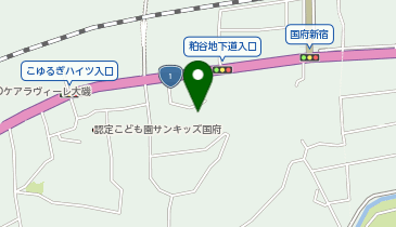 大磯町横溝千鶴子記念子育て支援総合センター(めばえ)の地図画像