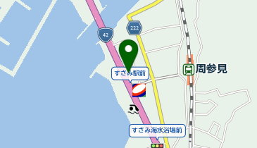 すさみ町観光案内所FRONT110の地図画像