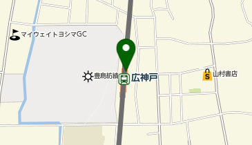 養老鉄道 広神戸駅の地図画像