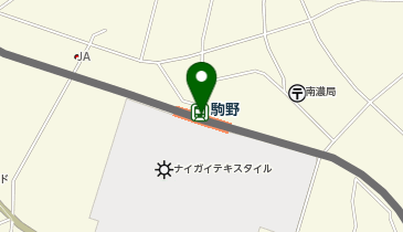 養老鉄道 駒野駅の地図画像