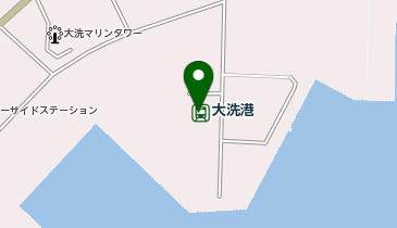 大洗港フェリーターミナルビルの地図画像