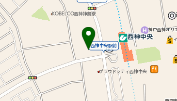 なでしこ芸術文化センターの地図画像