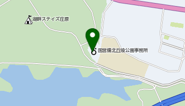 国営備北丘陵公園の地図画像