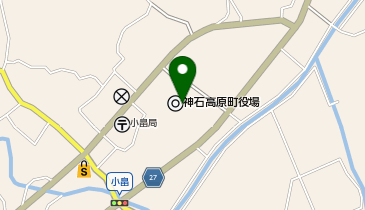 神石高原町役場の地図画像