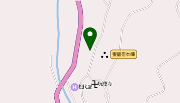 南木曾町観光協会の地図画像