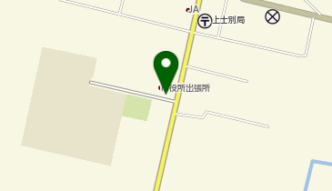 士別市役所上士別出張所の地図画像