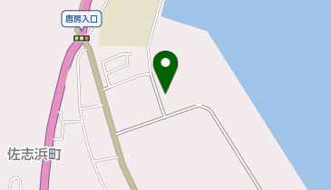 唐津市佐志公民館の地図画像