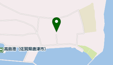 唐津市高島公民館の地図画像