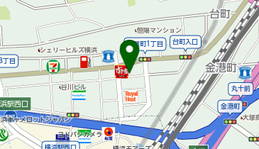 浜印水産ハマ横丁店の地図画像