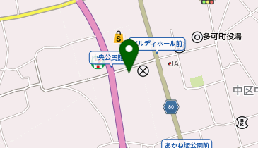 多可町商工会の地図画像