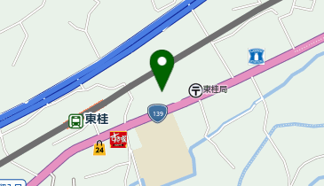 都留市役所 東桂地域コミュニティセンターの地図画像