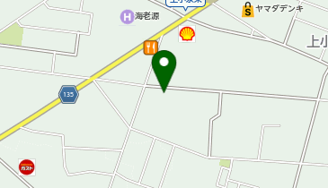 上小泉公民館の地図画像