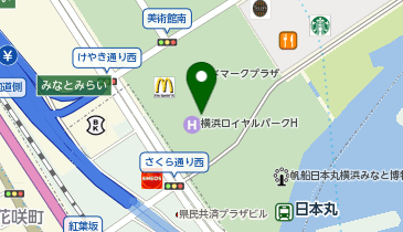 ラ・メゾン アンソレイユターブル ランドマークプラザ店の地図画像