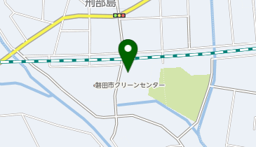 磐田温水プールの地図画像