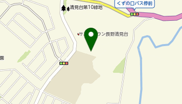 河内長野市立清見台コミュニティセンターくすのかホールの地図画像