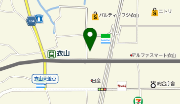 びっくりドンキー衣山店の地図画像
