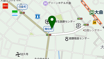 市民活動交流拠点センターAnbee大曲の地図画像