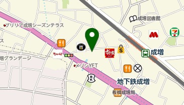 LifeFit成増店の地図画像