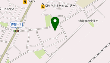 吹田市立高齢者いこいの家1の地図画像